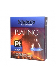 Стимулирующая насадка с усиками Platino  Вулкан - Sitabella - купить с доставкой в Хабаровске