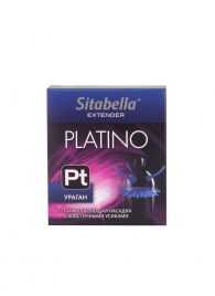 Стимулирующая насадка с усиками и шипиками Platino  Ураган - Sitabella - купить с доставкой в Хабаровске