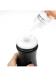 Мастурбатор с регулируемой плотностью обхвата Custom Strength CUP Twist Ripple - Tenga - в Хабаровске купить с доставкой