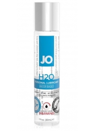 Возбуждающий лубрикант на водной основе JO Personal Lubricant H2O Warming - 30 мл. - System JO - купить с доставкой в Хабаровске