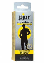 Спрей-пролонгатор длительного действия pjur SUPERHERO Strong Spray - 20 мл. - Pjur - купить с доставкой в Хабаровске