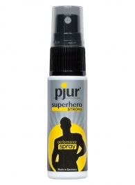 Спрей-пролонгатор длительного действия pjur SUPERHERO Strong Spray - 20 мл. - Pjur - купить с доставкой в Хабаровске