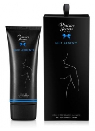 Возбуждающий крем для мужчин Nuit Ardente Creme Performante Plaisirs Secrets - 60 мл. - Plaisir Secret - купить с доставкой в Хабаровске