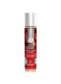 Смазка с ароматом клубники JO Flavored Strawberry Kiss - 30 мл. - System JO - купить с доставкой в Хабаровске