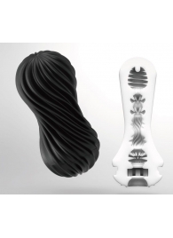 Мастурбатор FLEX Rocky Black с плотным рельефом - Tenga - в Хабаровске купить с доставкой