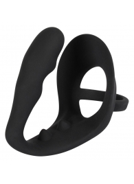 Эрекционное кольцо с подхватом мошонки и анальным отростком для воздействия на простату - Orion - в Хабаровске купить с доставкой