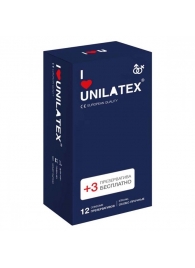 Ультрапрочные презервативы Unilatex Extra Strong - 12 шт. + 3 шт. в подарок - Unilatex - купить с доставкой в Хабаровске