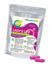 Возбуждающие капсулы Ladys Life - 2 капсулы (0,35 гр.) - SuperCaps - купить с доставкой в Хабаровске