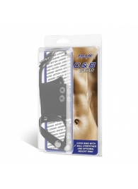 Кольцо на член и мошонку Cock Ring With 2  Ball Stretcher And Optional Weight Ring - BlueLine - в Хабаровске купить с доставкой