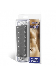 Сбруя на член на шнуровке 5  Cock Sheath - BlueLine - купить с доставкой в Хабаровске