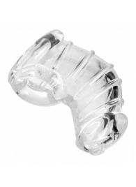 Насадка для ограничения эрекции Detained Soft Body Chastity Cage - XR Brands - купить с доставкой в Хабаровске