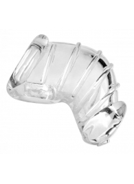 Насадка для ограничения эрекции Detained Soft Body Chastity Cage - XR Brands - купить с доставкой в Хабаровске