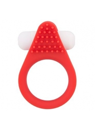 Красное эрекционное кольцо LIT-UP SILICONE STIMU RING 1 RED - Dream Toys - в Хабаровске купить с доставкой