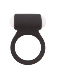Чёрное эрекционное виброкольцо LIT-UP SILICONE STIMU RING 3 BLACK - Dream Toys - в Хабаровске купить с доставкой