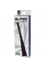 Чёрная плеть BLAZE WHIP BLACK - Dream Toys - купить с доставкой в Хабаровске