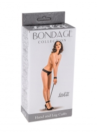 Фиксатор для запястий и лодыжек Hand and leg cuffs One Size - Lola Games - купить с доставкой в Хабаровске