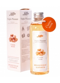 Эликсир Triple Pleasure  Французская карамель  - 130 гр. - JULEJU - купить с доставкой в Хабаровске