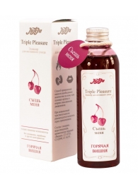 Эликсир Triple Pleasure  Горячая вишня  - 130 гр. - JULEJU - купить с доставкой в Хабаровске