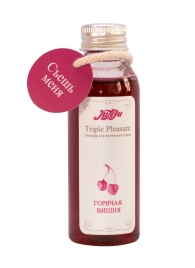 Эликсир Triple Pleasure  Горячая вишня  - 65 гр. - JULEJU - купить с доставкой в Хабаровске