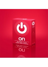 Супертонкие презервативы ON) Super Thin - 3 шт. - ON) - купить с доставкой в Хабаровске