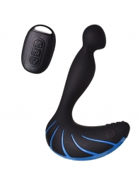 Чёрно-синий массажер простаты Erotist Third - Erotist Adult Toys - в Хабаровске купить с доставкой