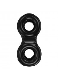 Чёрное эрекционное виброкольцо Eight - Bathmate - в Хабаровске купить с доставкой