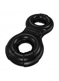 Чёрное эрекционное виброкольцо Eight - Bathmate - в Хабаровске купить с доставкой