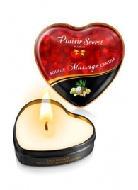 Массажная свеча с ароматом экзотических фруктов Bougie Massage Candle - 35 мл. - Plaisir Secret - купить с доставкой в Хабаровске