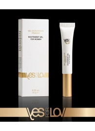 Возбуждающий интимный гель для женщин EXCITEMENT GEL FOR WOMEN - 10 гр. - YESforLOV - купить с доставкой в Хабаровске