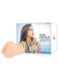 Мастурбатор-полуторс Hera RealHip - KOKOS - в Хабаровске купить с доставкой