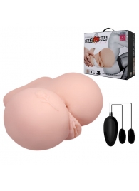 Вагина и анус с вибрацией CrazyBull Vagina and Ass - Baile - в Хабаровске купить с доставкой