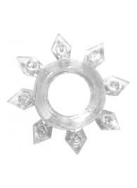 Прозрачное эрекционное кольцо Rings Gear - Lola Games - в Хабаровске купить с доставкой