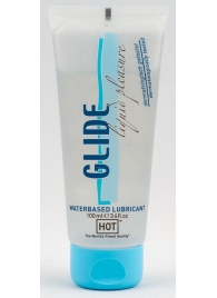 Интимная смазка на водной основе Glide - 100 мл. - HOT - купить с доставкой в Хабаровске