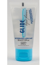 Интимная смазка на водной основе Glide - 30 мл. - HOT - купить с доставкой в Хабаровске
