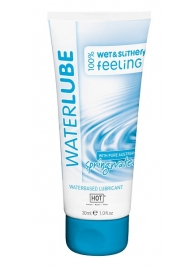 Гель-смазка на основе чистой родниковой воды WaterLube - 30 мл. - HOT - купить с доставкой в Хабаровске