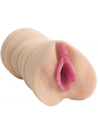 Мастурбатор-вагина Sasha Grey UltraSKYN Cream Pie Pocket Pussy - Doc Johnson - в Хабаровске купить с доставкой
