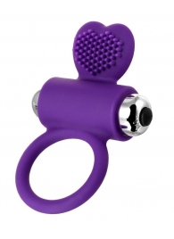 Фиолетовое виброкольцо с ресничками JOS PERY - JOS - в Хабаровске купить с доставкой