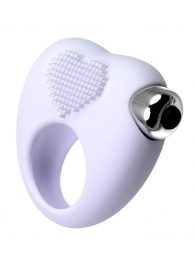 Белое виброкольцо для продления полового акта JOS MOYS - JOS - в Хабаровске купить с доставкой