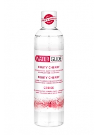 Лубрикант на водной основе с ароматом вишни FRUITY CHERRY - 300 мл. - Waterglide - купить с доставкой в Хабаровске