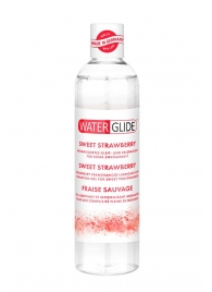 Лубрикант на водной основе с ароматом клубники SWEET STRAWBERRY - 300 мл. - Waterglide - купить с доставкой в Хабаровске