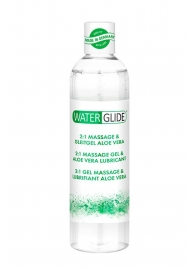 Гель-смазка 2-в-1 MASSAGE   LUBRICANT ALOE VERA - 300 мл. - Waterglide - купить с доставкой в Хабаровске