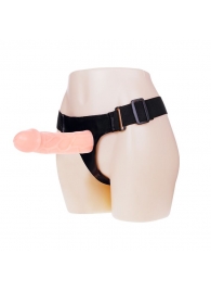 Телесный фаллоимитатор на трусиках Jessica Strap-On - 15,5 см. - Baile - купить с доставкой в Хабаровске