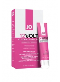 Возбуждающая сыворотка мощного действия JO Volt 12V - 10 мл. - System JO - купить с доставкой в Хабаровске