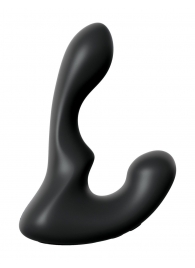 Черный анальный вибростимулятор P-Spot Milker - 14 см. - Pipedream - в Хабаровске купить с доставкой
