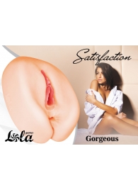 Мастурбатор с 2 тоннелями Satisfaction Gorgeous - Lola Games - в Хабаровске купить с доставкой