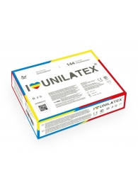 Разноцветные ароматизированные презервативы Unilatex Multifruits - 144 шт. - Unilatex - купить с доставкой в Хабаровске
