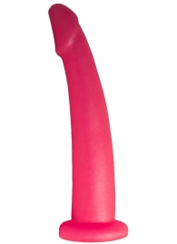 Розовый стимулятор простаты из геля - 18 см. - LOVETOY (А-Полимер) - в Хабаровске купить с доставкой