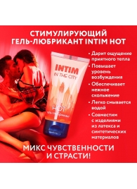 Стимулирующий гель-лубрикант Intim Hot - 60 гр. - Биоритм - купить с доставкой в Хабаровске