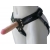 Черный пояс-трусики с двумя насадками  Экзотик-Linda  - 15,5 и 10,5 см. - LOVETOY (А-Полимер) - купить с доставкой в Хабаровске