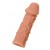 Телесная реалистичная насадка KOKOS Extreme Sleeve 06 с дополнительной стимуляцией - 12,7 см. - KOKOS - в Хабаровске купить с доставкой